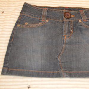 Women's denim skirt